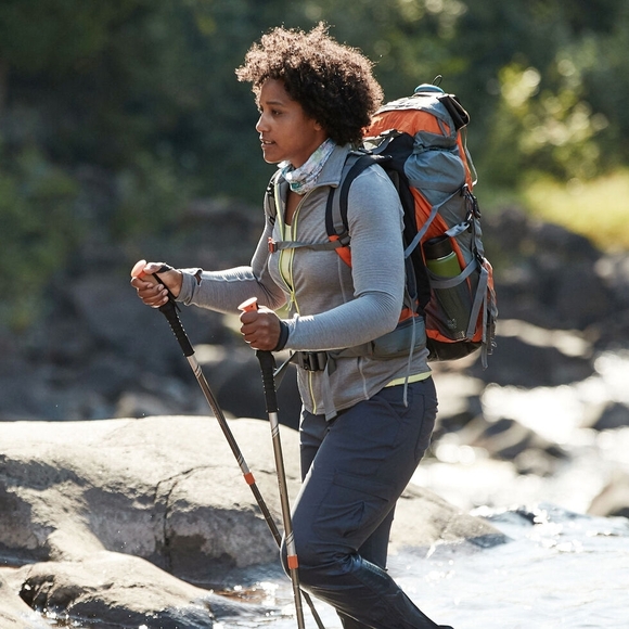 Duluth Trading Co Women's Scenic View Lightweight Fleece Jacket Gray Size XXL - Picture 8 of 11